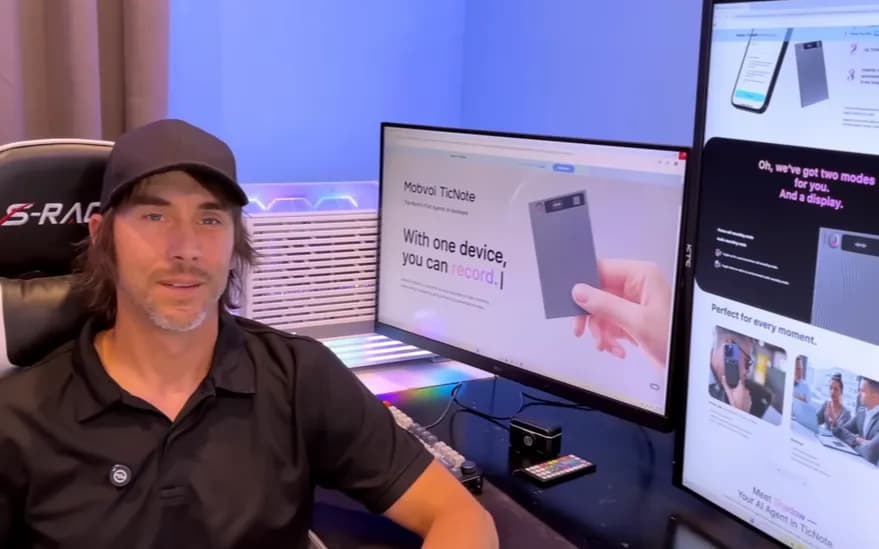 Magnetic & Wearable AI Voice Recorder - Record Anytime & Anywhere
