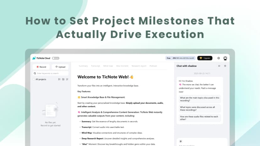 How to Set Project Milestones That Actually Drive Execution