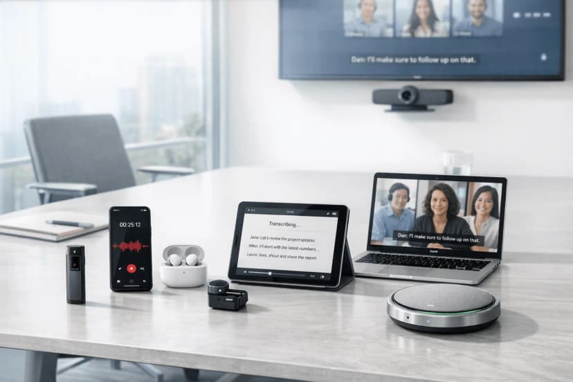 AI Note Taker for Team Meetings: 7 Tools Compared for Hybrid, In-Person, and Online Work